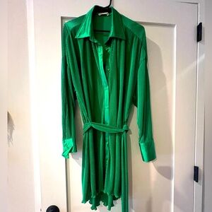 Christmas green dress!